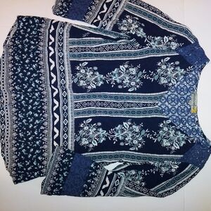 Figueroa&Flower Lace BOHO Blouse S